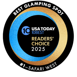 USA Today 10 Best Glamping Spots # 1 Logo